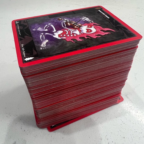 MetaZoo Trading Card Deck - Red Back Magic Key Design First Edition - Picture 2 of 5